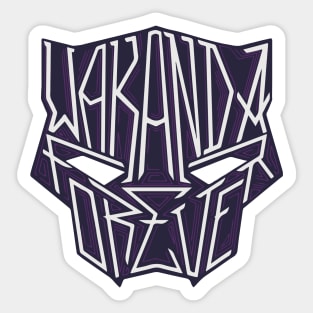 Wakanda Forever Sticker